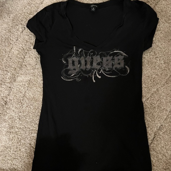 GUESS black blouse - Picture 1 of 2